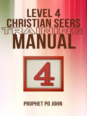 cover image of Level 4 Christian Seers Training Manual